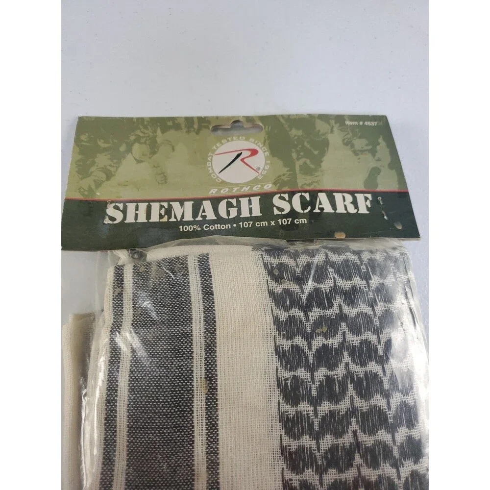 Military Shemagh Tactical Desert Scarf Cotton Keffiyeh Wrap for Men Women New